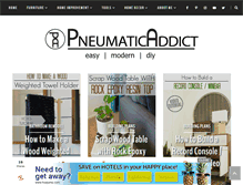 Tablet Screenshot of pneumaticaddict.com